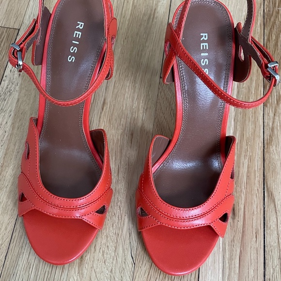 Reiss Burnt Orange High Heels - Reasonable offers considered. - Picture 2 of 3